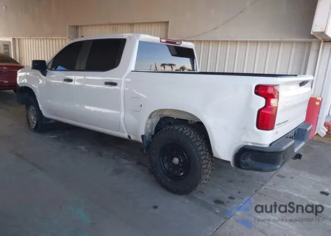 2020 Chevrolet Silverado 1500 2Wd Short Bed Wt из США, поврежденный, VIN 1GCPWAEK1LZ176813